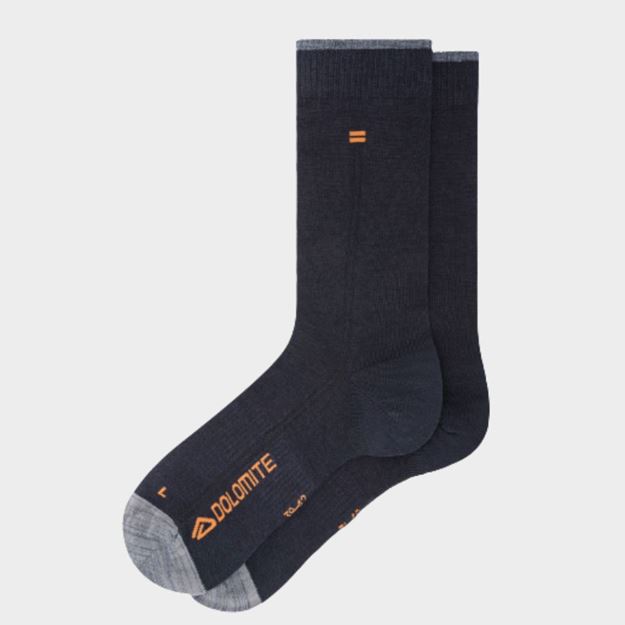 Picture of DOLOMITE 54 MID SOCKS NAVY BLUE